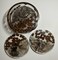 Brown Resin Coaster Set with Coffee Beans product 1